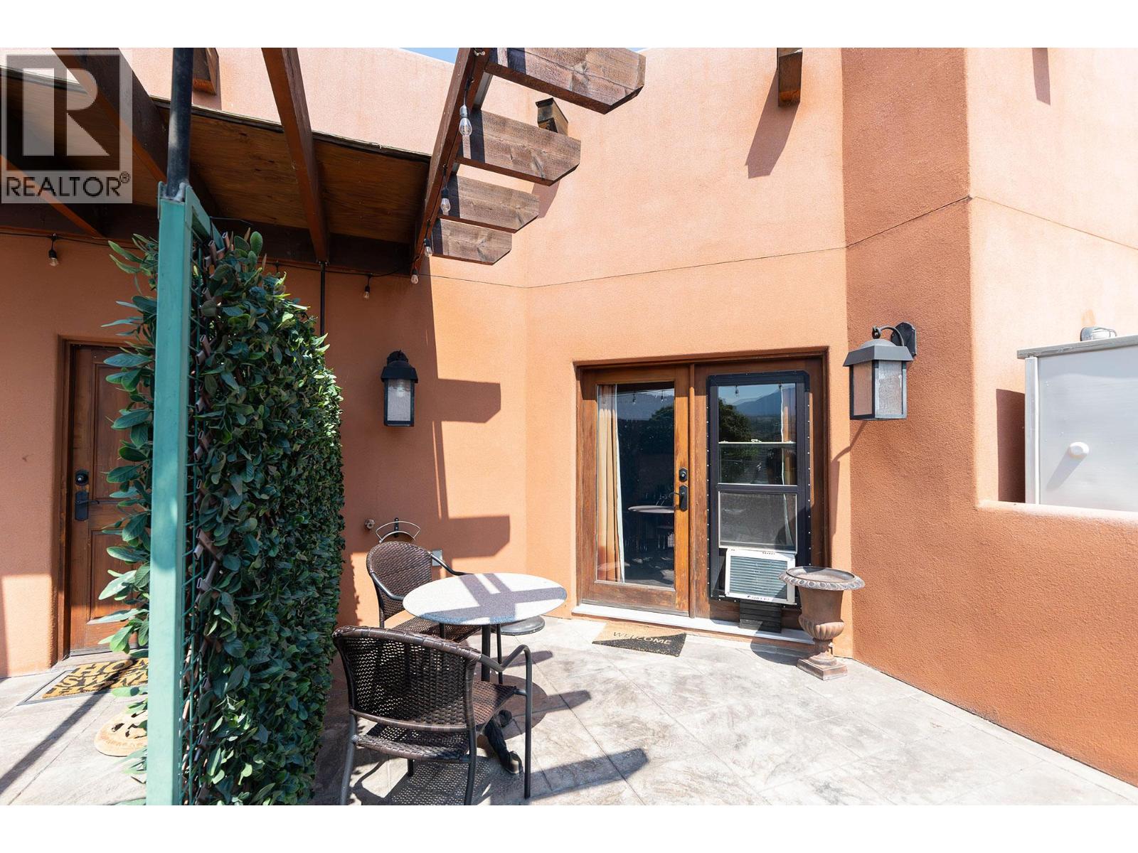 Unit 201 at Casa Grande Inn & Suites, 1070 Lakeshore Drive W, Penticton — lock-off suite patio