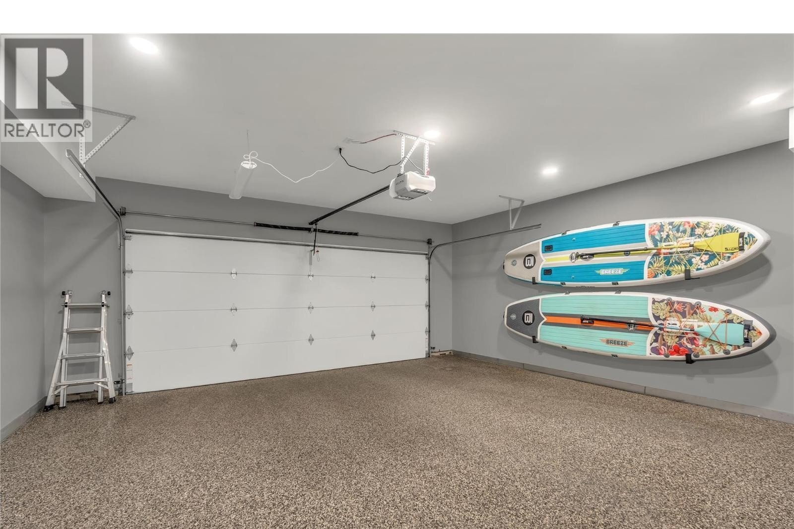 Unit 102 at The Artisan on Lee, 222 Lee Avenue, Penticton — two-car garage