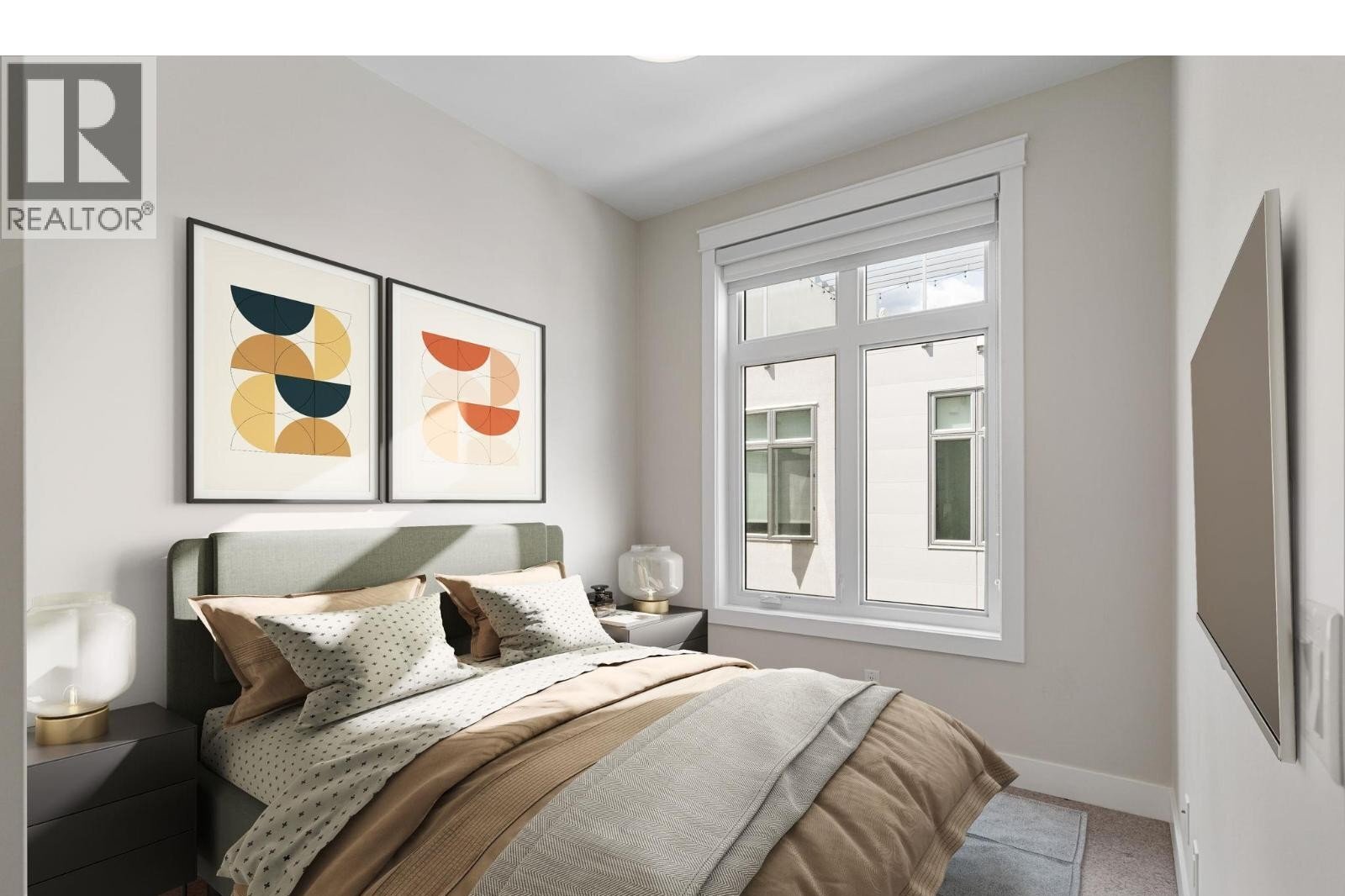 Unit 103 at The Artisan on Lee, 222 Lee Avenue, Penticton — bedroom