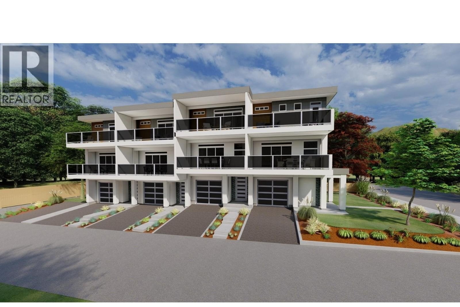 Unit 102 exterior rendering at The Wade Residences