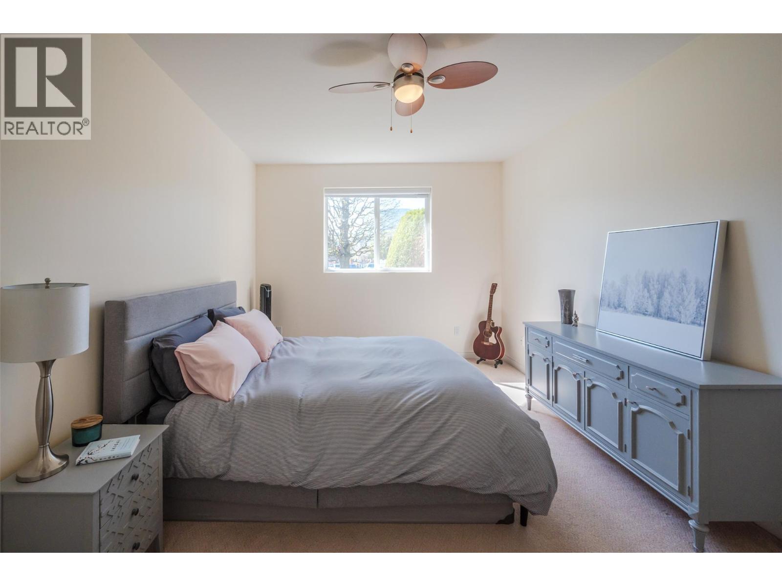 Primary bedroom in Unit 102.