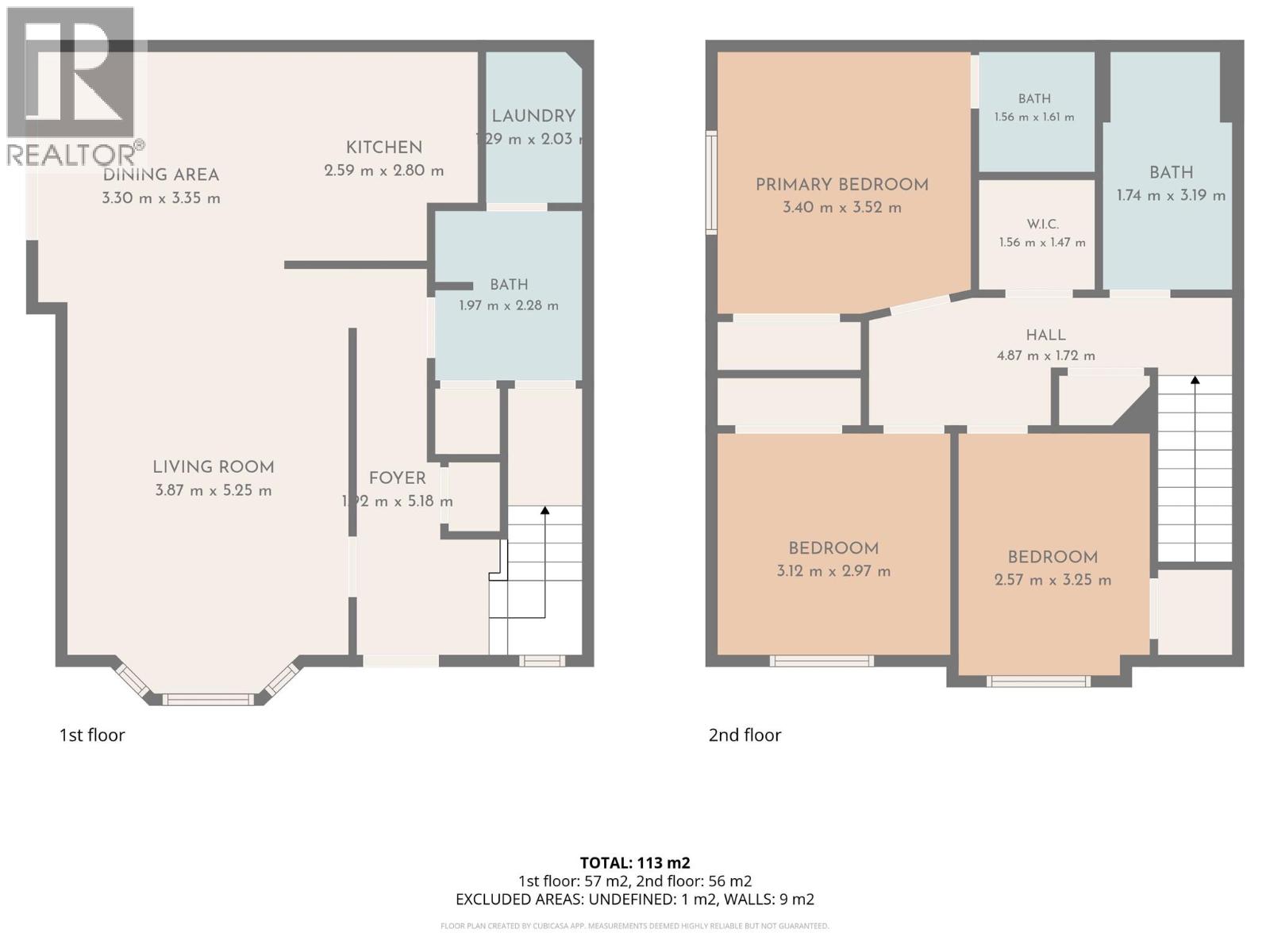 102 183 Maple Street, Penticton — two-level listing floor plan