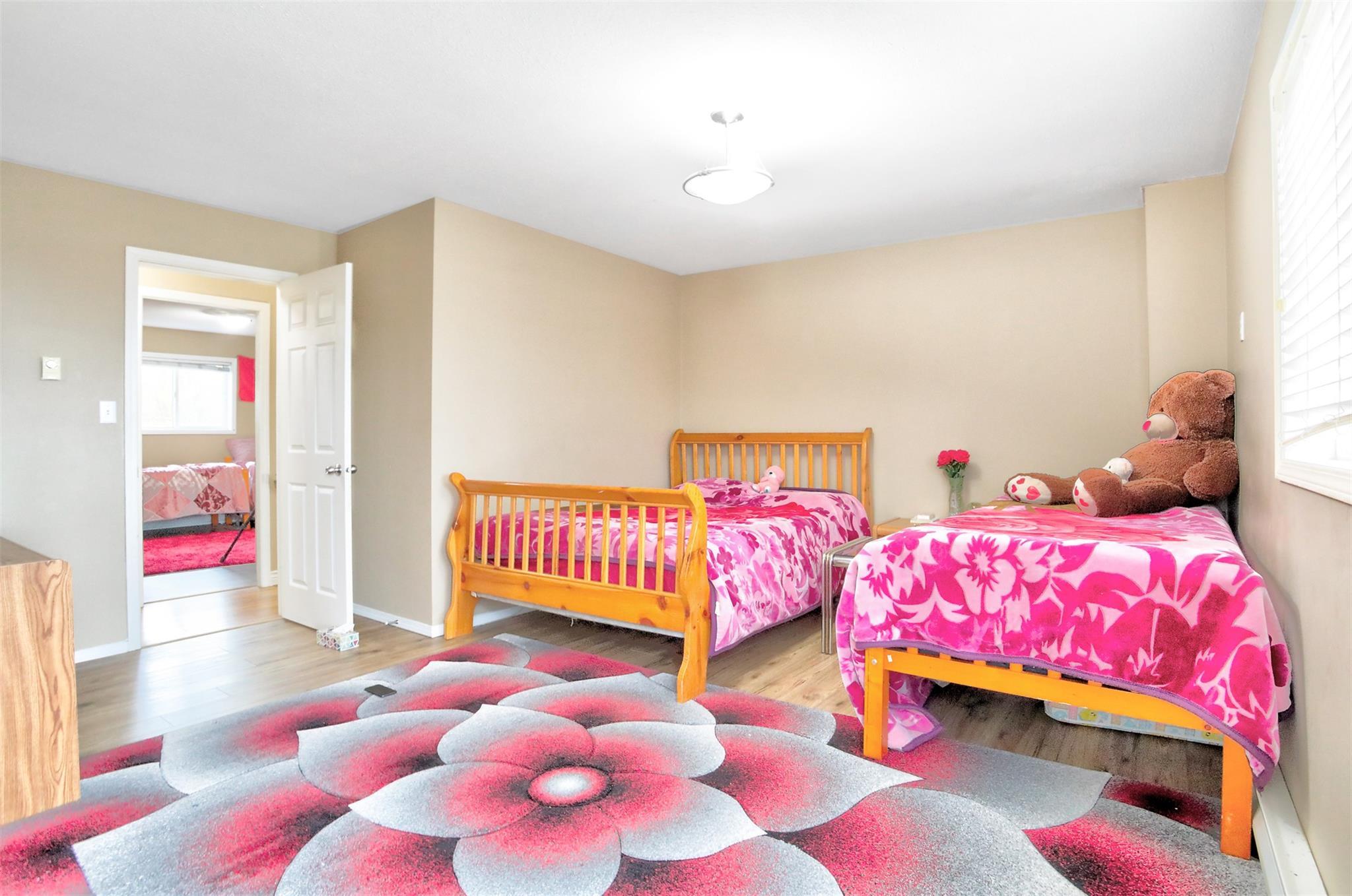 Bedroom in Unit 203 at 95 Eckhardt Avenue East, Penticton.