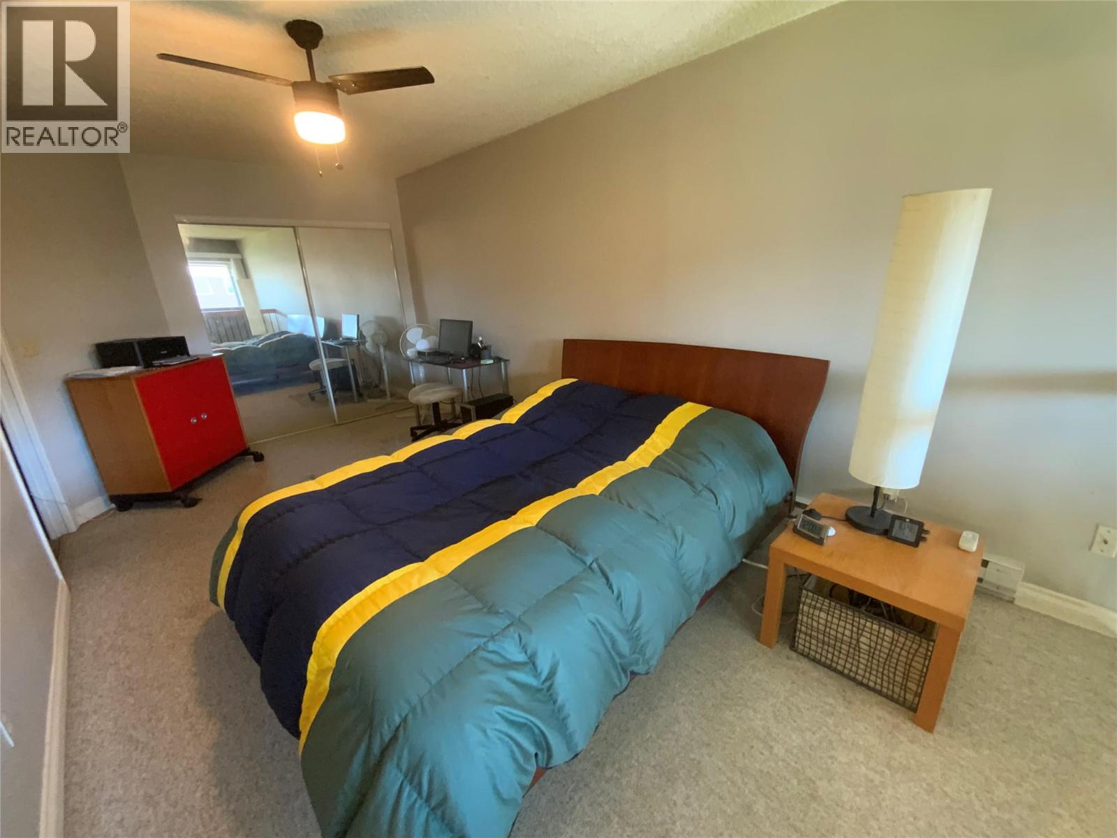 Unit 216 at Tiffany Gardens, 3140 Wilson Street, Penticton — primary bedroom